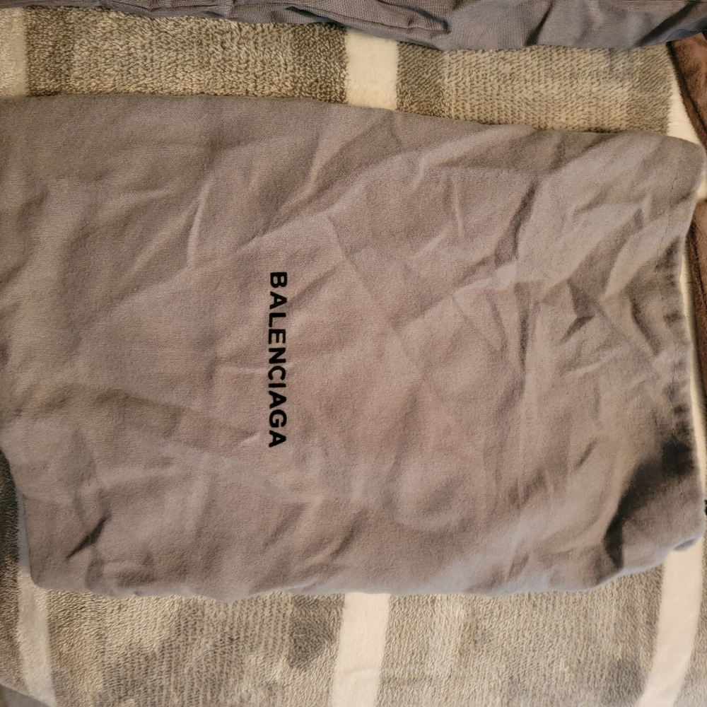 Authentic Balenciaga dust bag small/medium